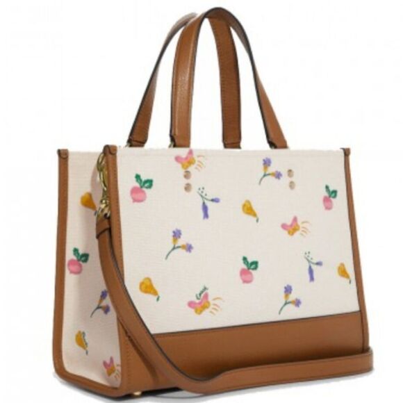 Coach Garden/Veggie Print Dempsey Carryall - Picture 3 of 12